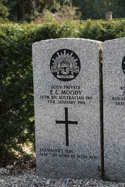 Vestre kirkegaard (21).JPG - Ernest Charles Moody, Pte.12 bn Australian Infantry